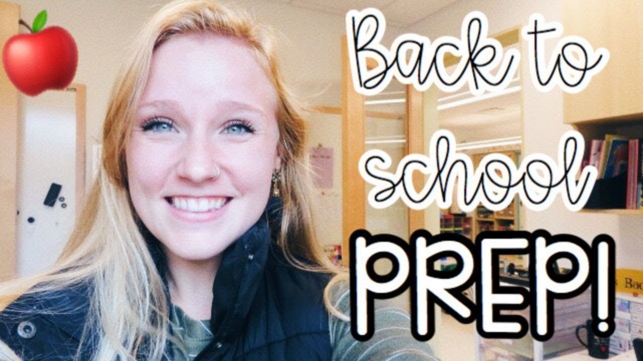 BACK TO SCHOOL PREP WITH ME! | DAY IN THE LIFE OF A FIRST YEAR TEACHER! | CLASSROOM SETUP 2019