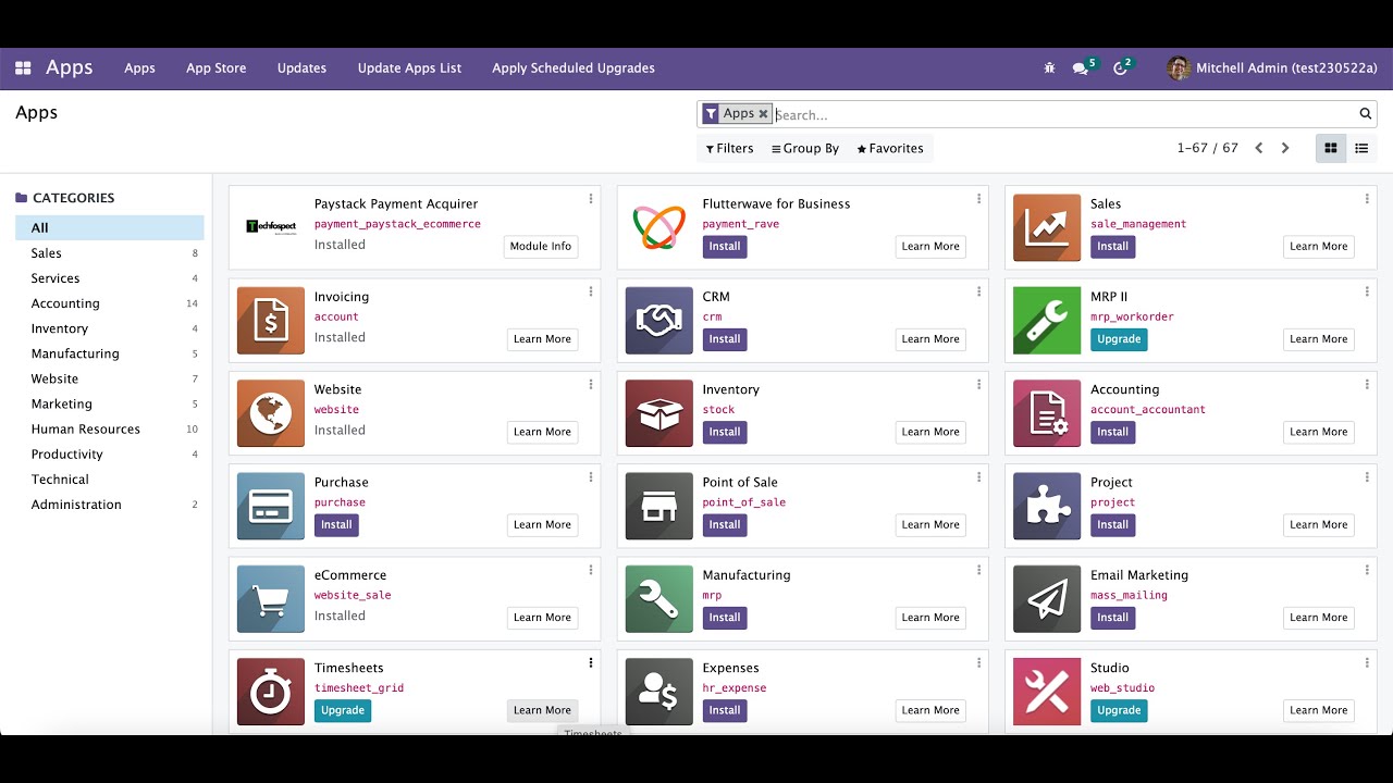 Paystack Payment acquirer in odoo