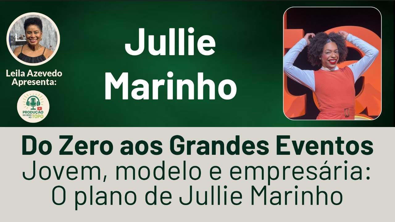 Jovem, modelo e empresária: O plano de Jullie Marinho
