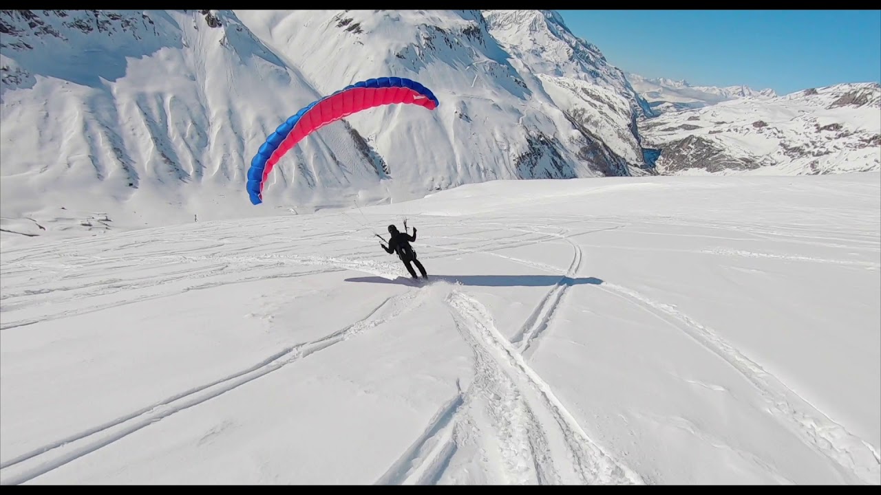Speed riding Val-d'Isère 2020