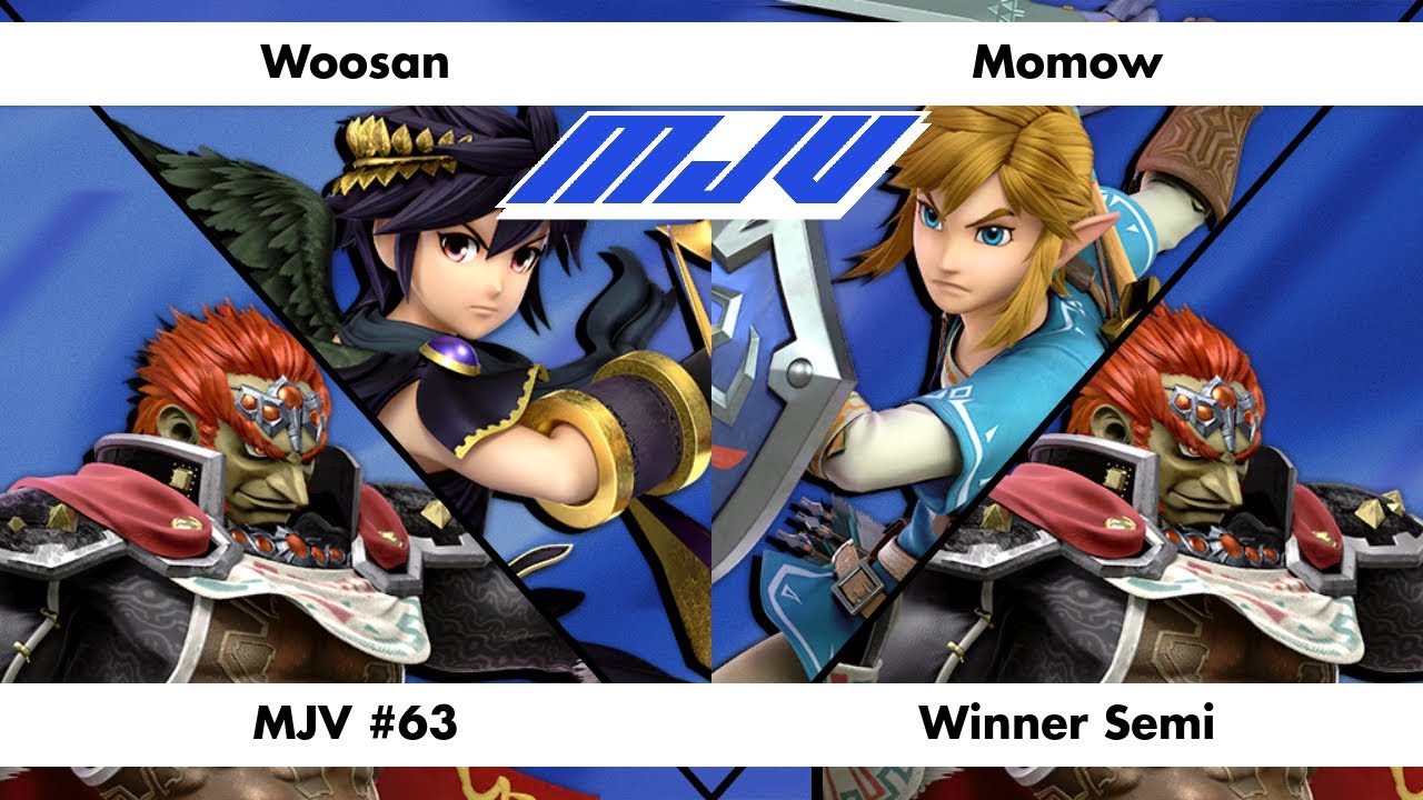 MJV #63 - Woosan (Dark Pit, Ganondorf) Vs. Momow (Link, Ganondorf) - Winner Semi