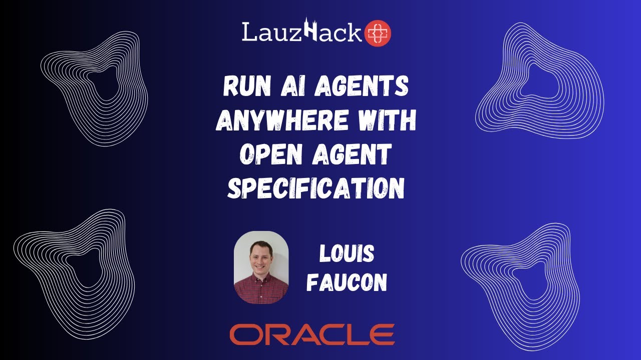 Run AI Agents Anywhere with Open Agent Specification (Oracle x LauzHack)