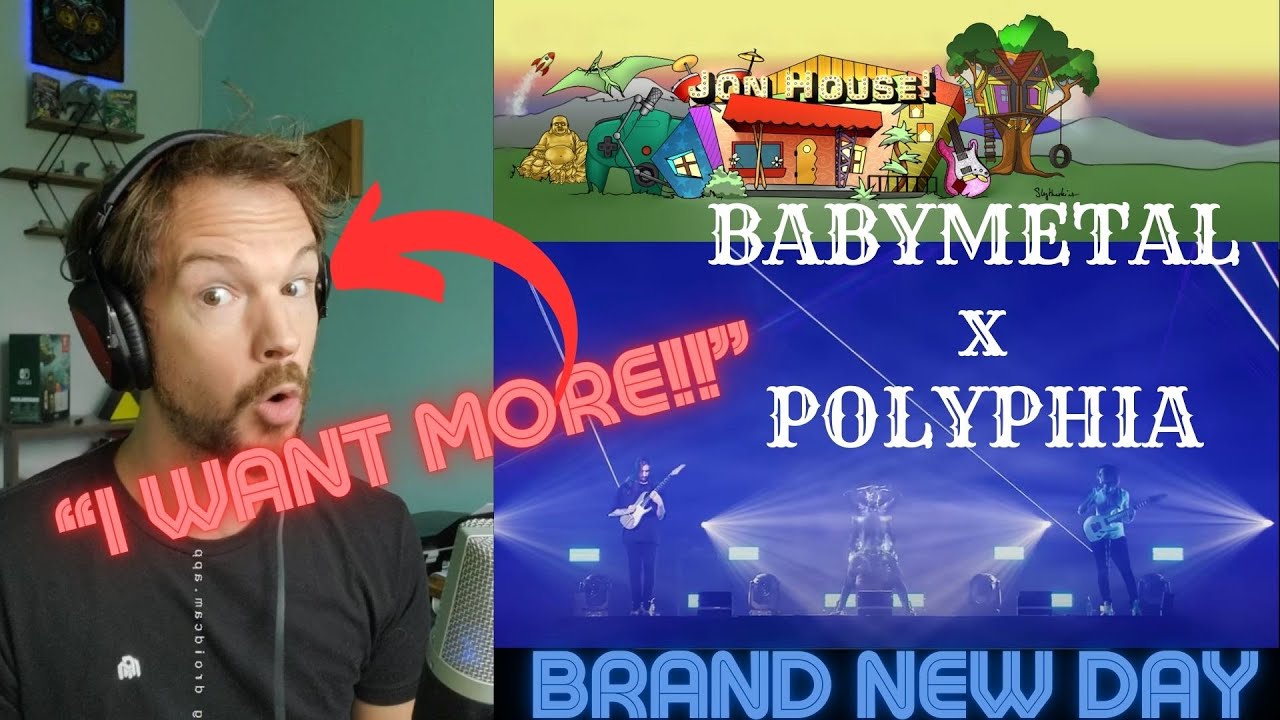 BABYMETAL Ft. Polyphia - Brand New Day [DOUBLE FEATURE REACTION!!]