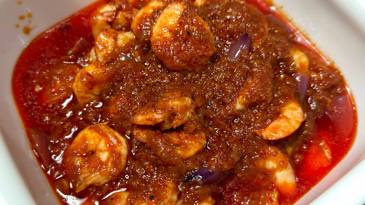 CARA MASAK SAMBAL UDANG TANPA KULIT PALING SEDAP!