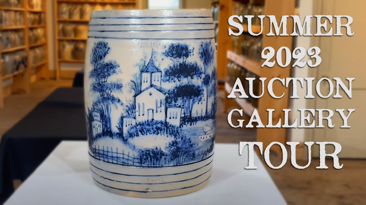 Summer 2023 Auction of American Stoneware & Redware: Gallery Tour