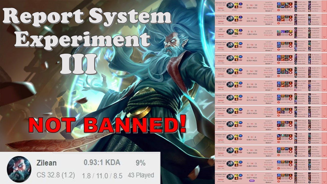 Starting Report System Experiment III