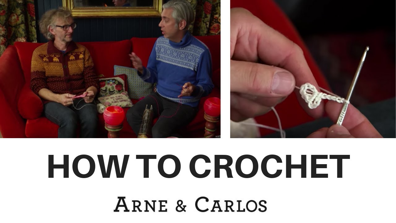 How to crochet - Basics of crocheting - by ARNE & CARLOS
