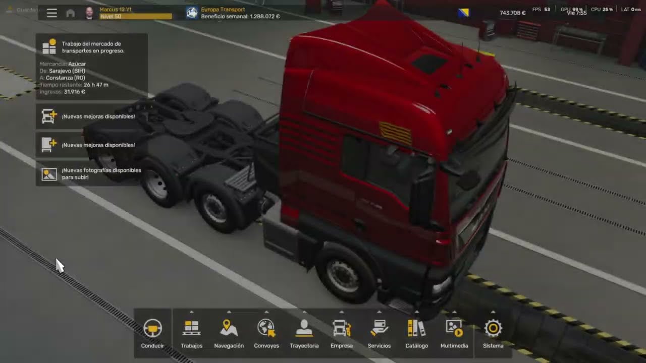 Sarajevo - Constanza Ets2 100% del mapa #93