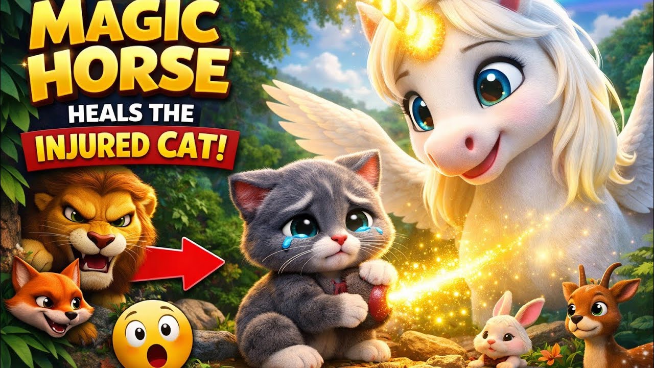 The Magical Horse Who Helped Everyone 🐎 | Kids Story
