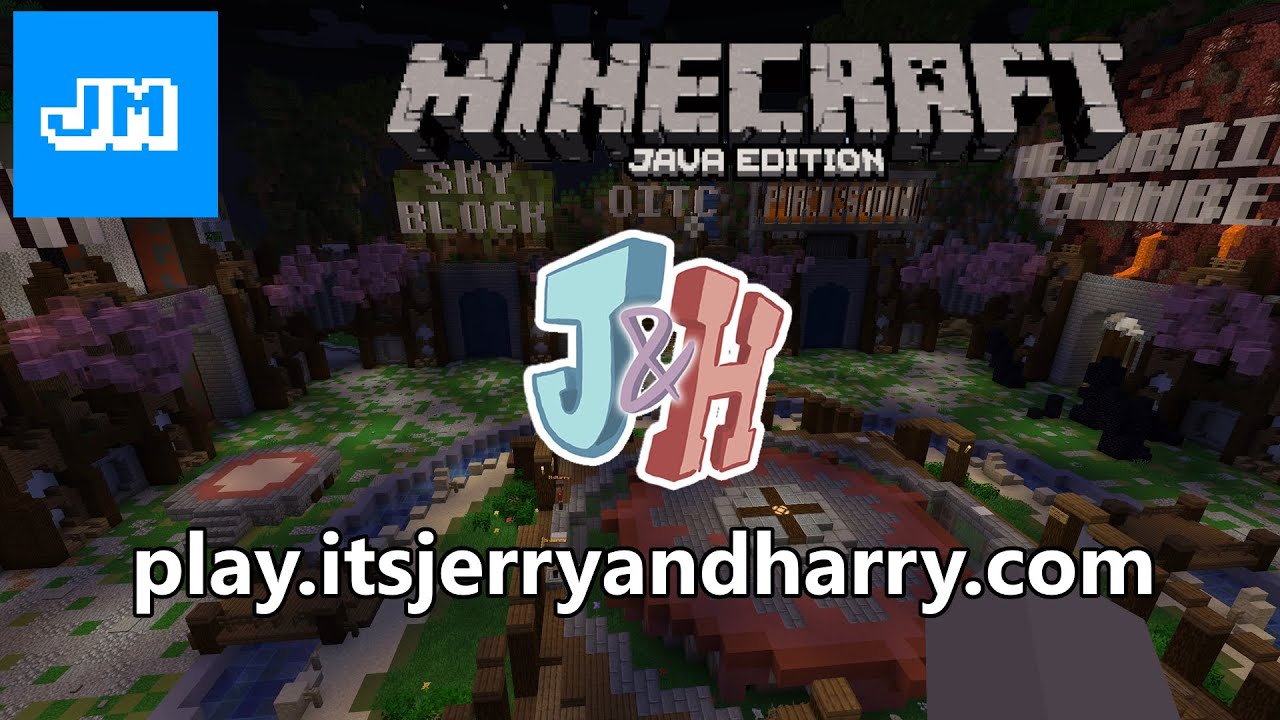 Playing ItsJerryAndHarry Server for the last time (Minecraft Java)