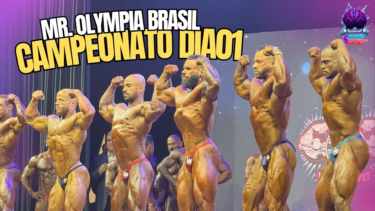 Mr Olympia Brasil - Parte 02/03 - Campeonato Dia 01