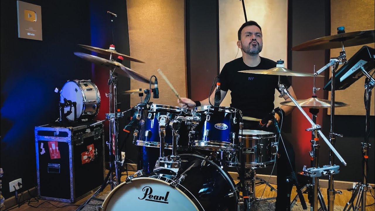 🔥 O MANTO DESCE 🔥 Yahweh Se Manifestará - JC Batera (DRUM COVER)
