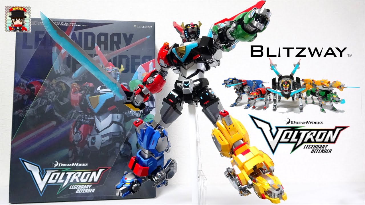 【Voltron 全世界2016個限定】BLITZWAY CARBOTIX ヴォルトロン (Special Limited Edition) ヲタファ 完全変形を徹底解説レビュー