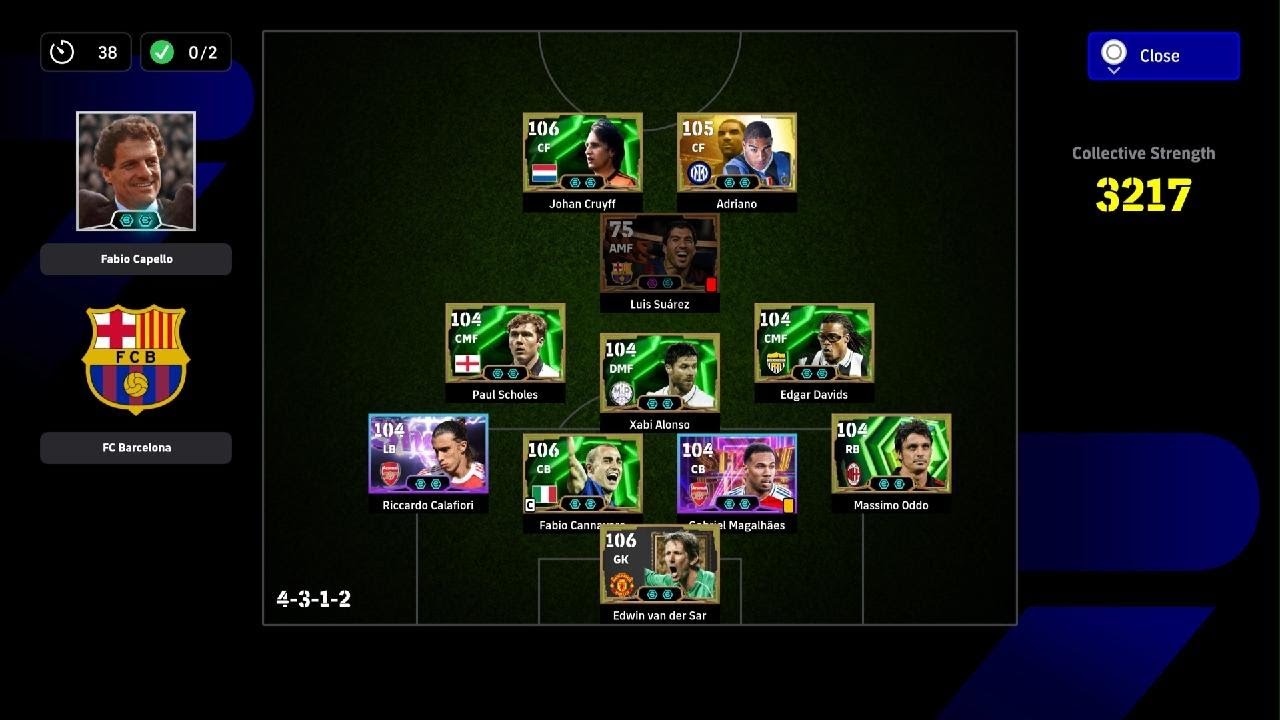 eFootball🎯Full match🧤Rich Team❌Noob Team✅