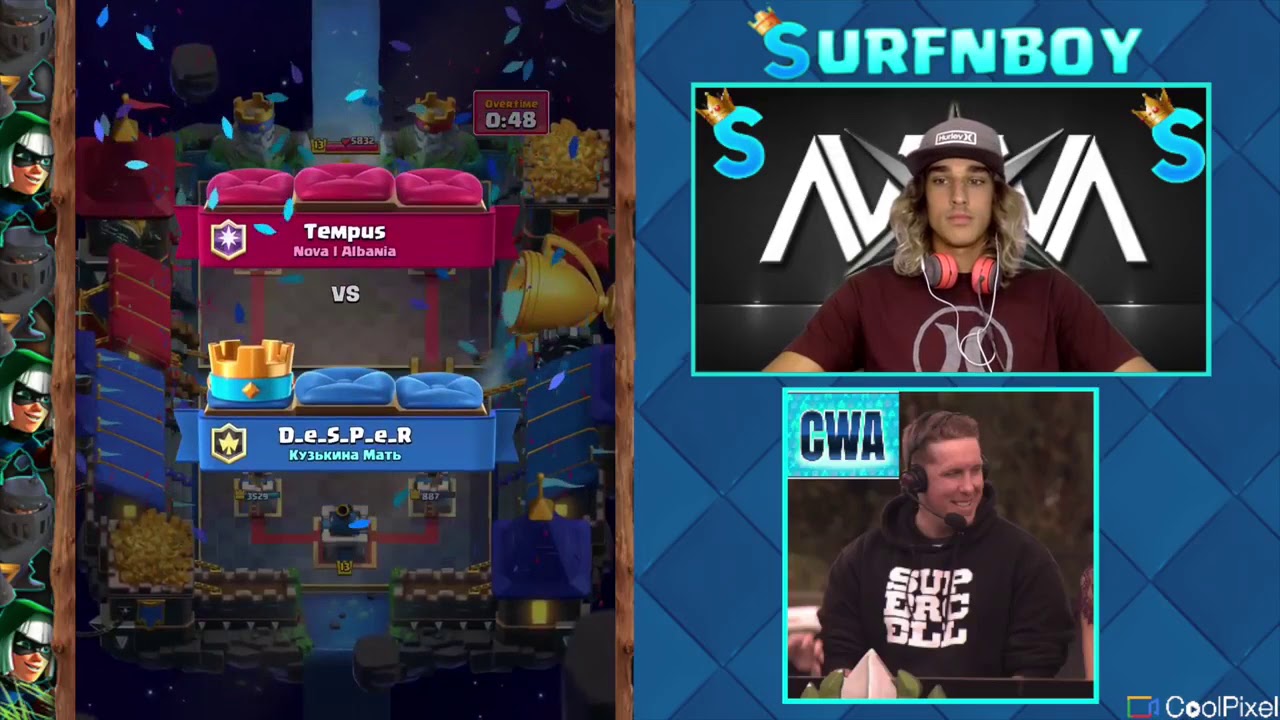 Clash Royale :: Surfnboy interviews Clash With Ash (CWA)