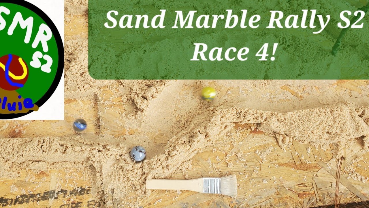 Marble Race: Sand Marble Rally S2 Race 4!- Bluie Productions
