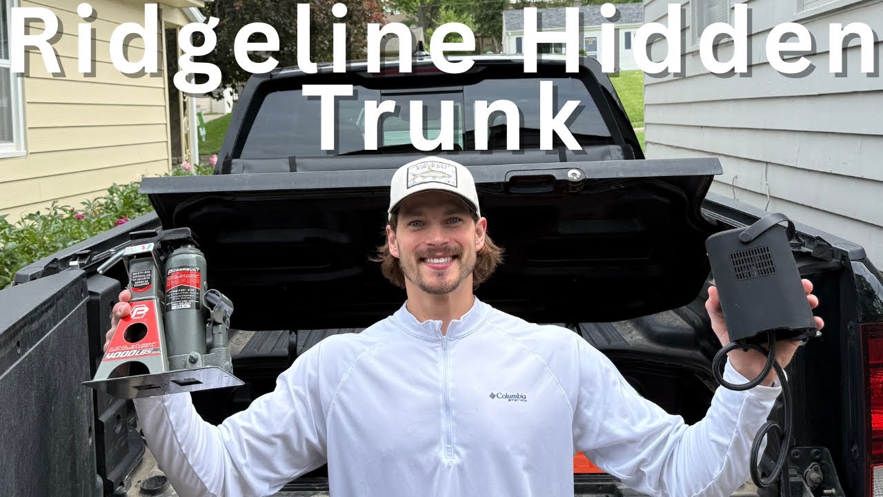 Что я храню в багажнике моего Honda Ridgeline