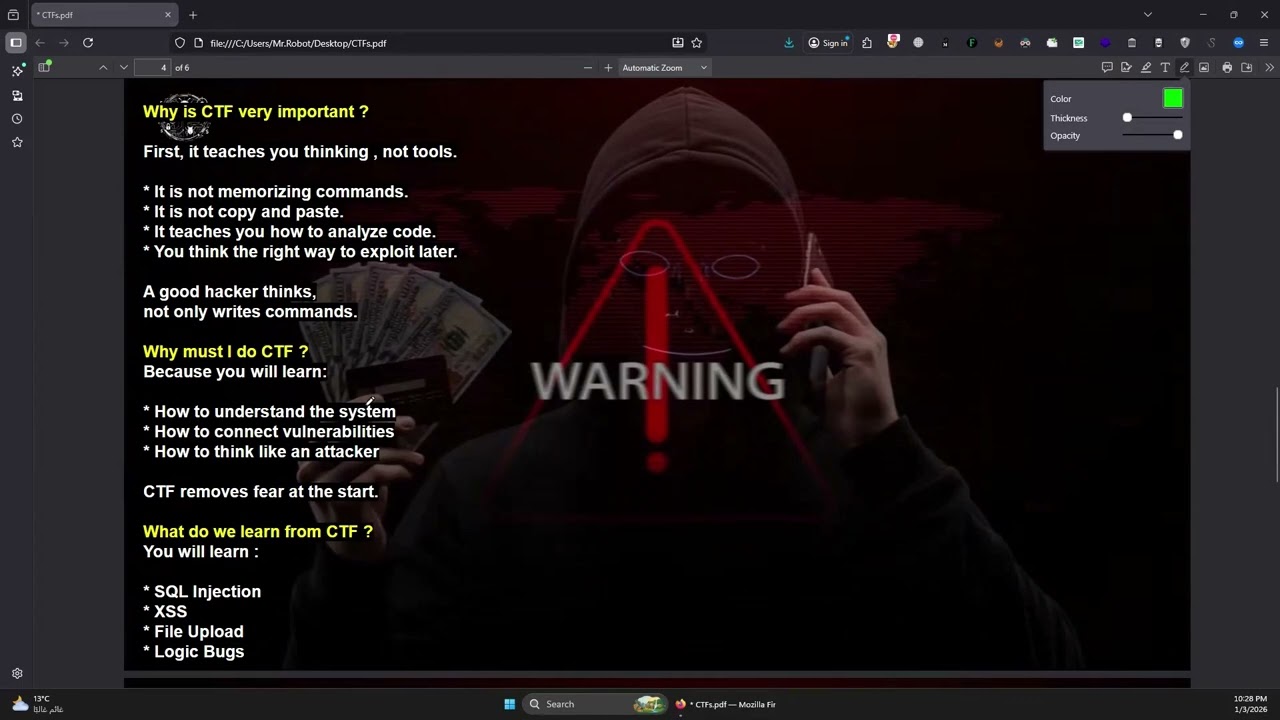 ايه هو الـ CTF ؟