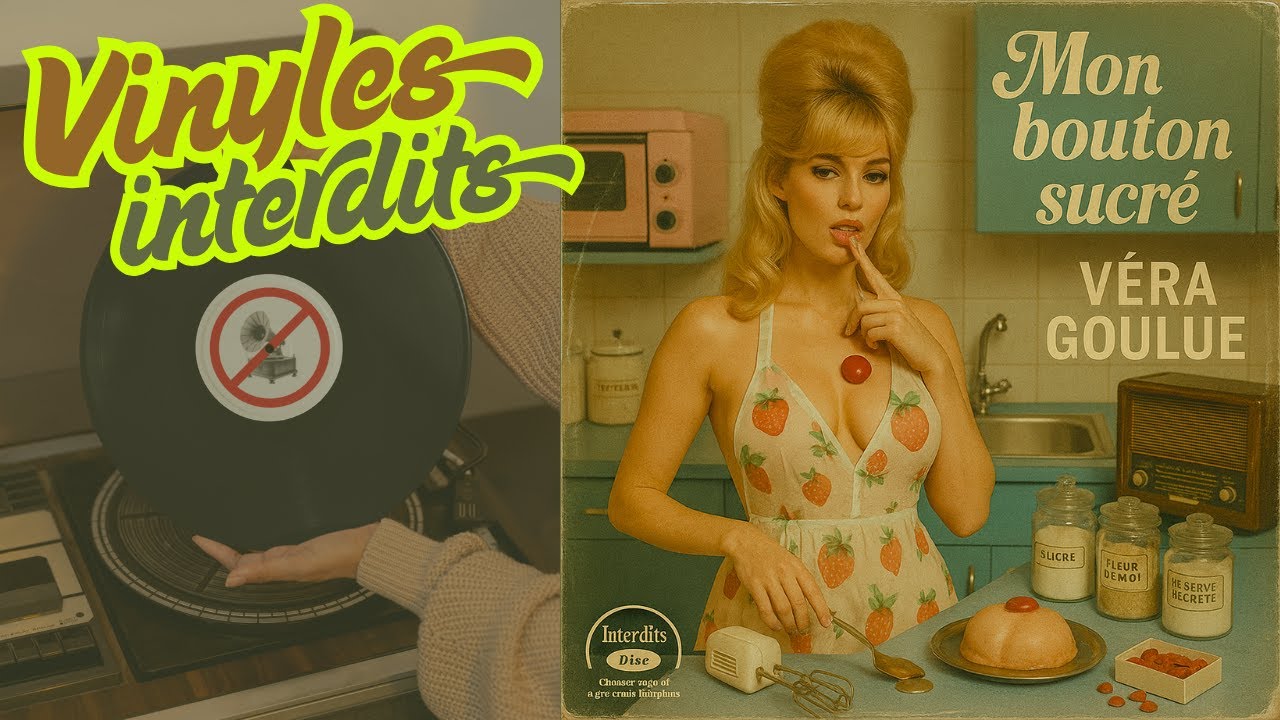 Mon bouton sucré – Véra Goulue (1966) | Vinyle rare interdit – yéyé coquin banned vinyles interdits