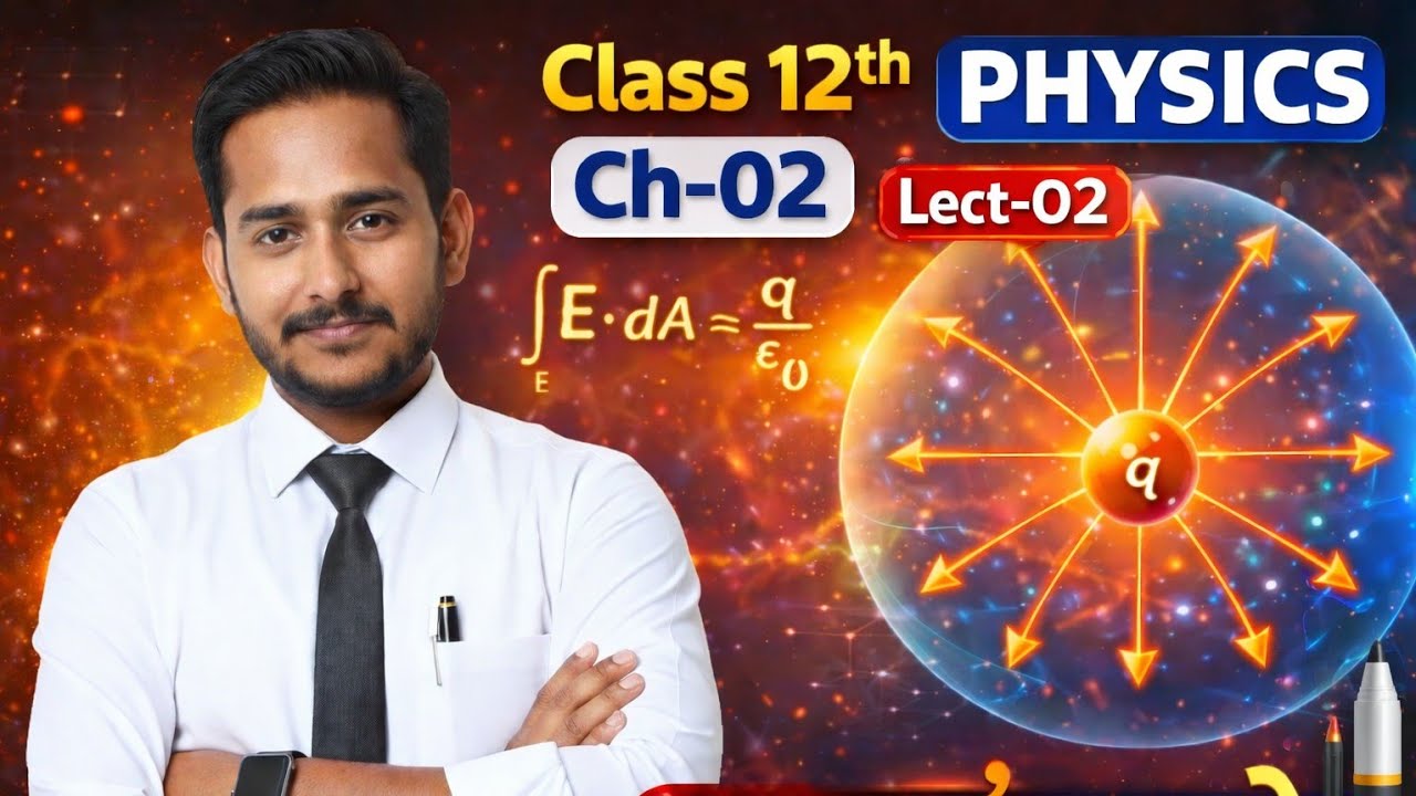 L 2 Class 12th physics ch-02 gauss' ka pramey
