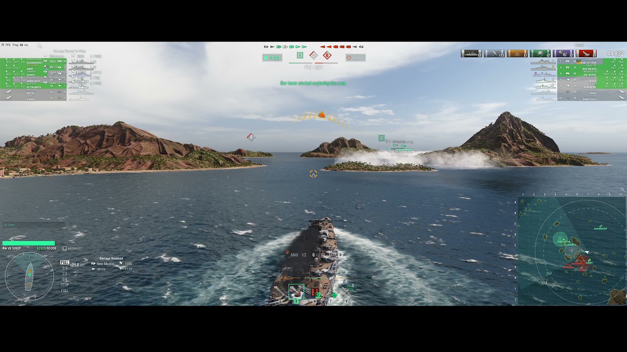 #0347 Let's play   World of Warships Sinop ranked gewertete Gefechte Tops&Flops Shadow Cloud Gaming