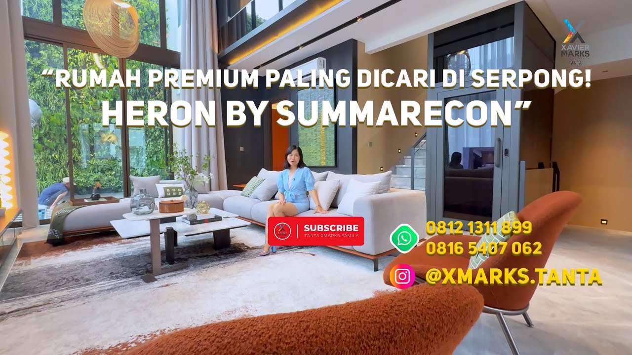 Mewah, Asri dan Modern - HERON bekin jatuh Hati!