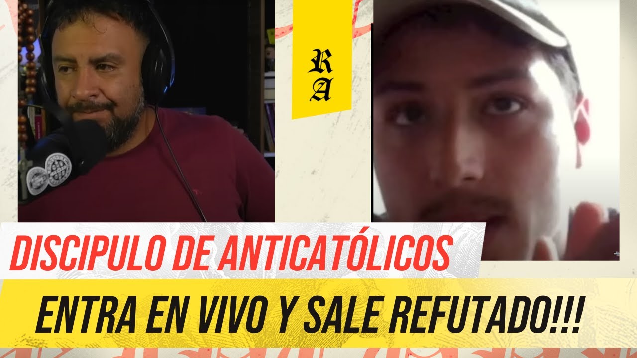 Discípulo de ALIANZA EVANGÉLICA entra y sale REFUTADO!!!
