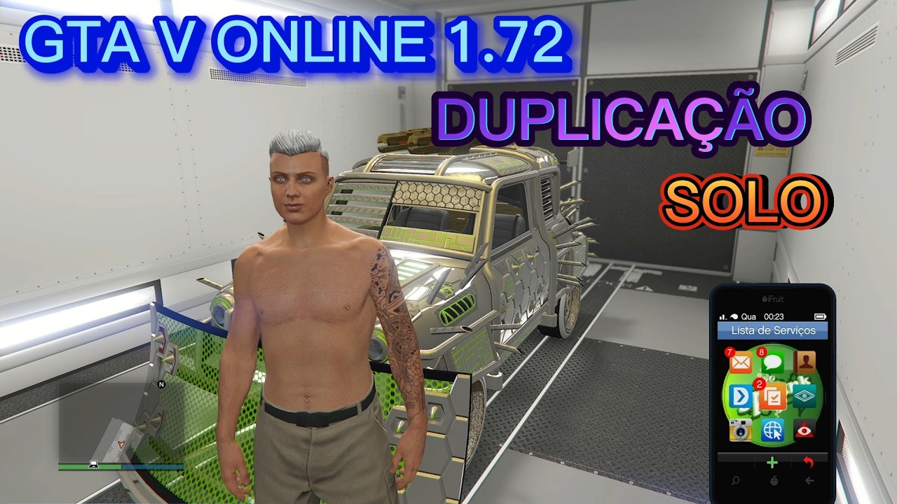 💥GTA V ONLINE 1.72🔥DUPLICAÇÃO 🔥SOLO 🔥MASSIVA CORRE ANTES QUE CAIA DO 💥