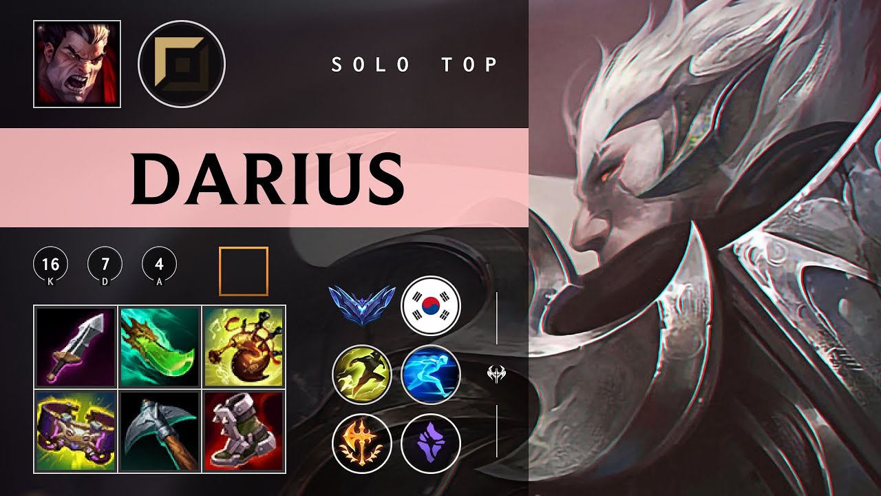 Darius Top vs Olaf - KR Diamond Patch 26.03