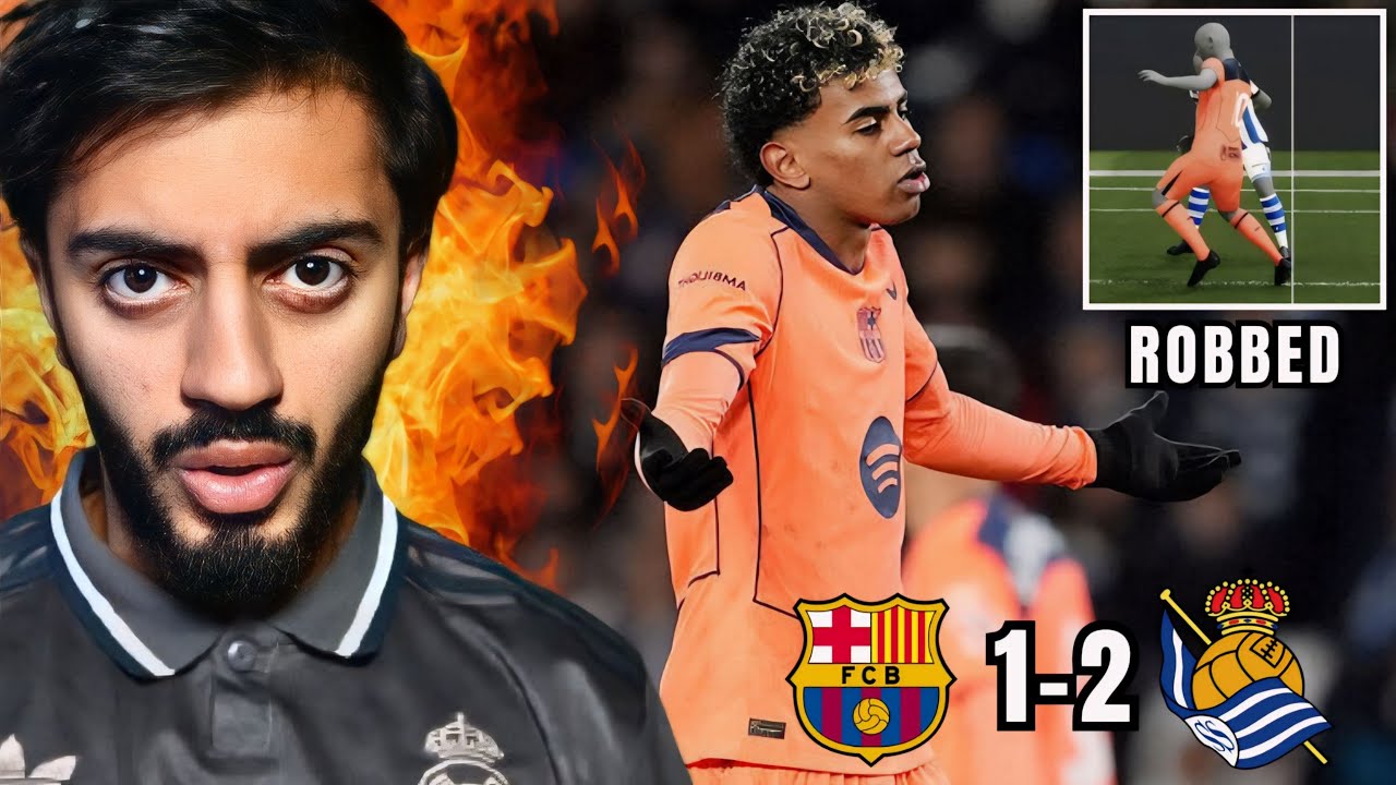 BARCELONA FINALLY LOST A MATCH