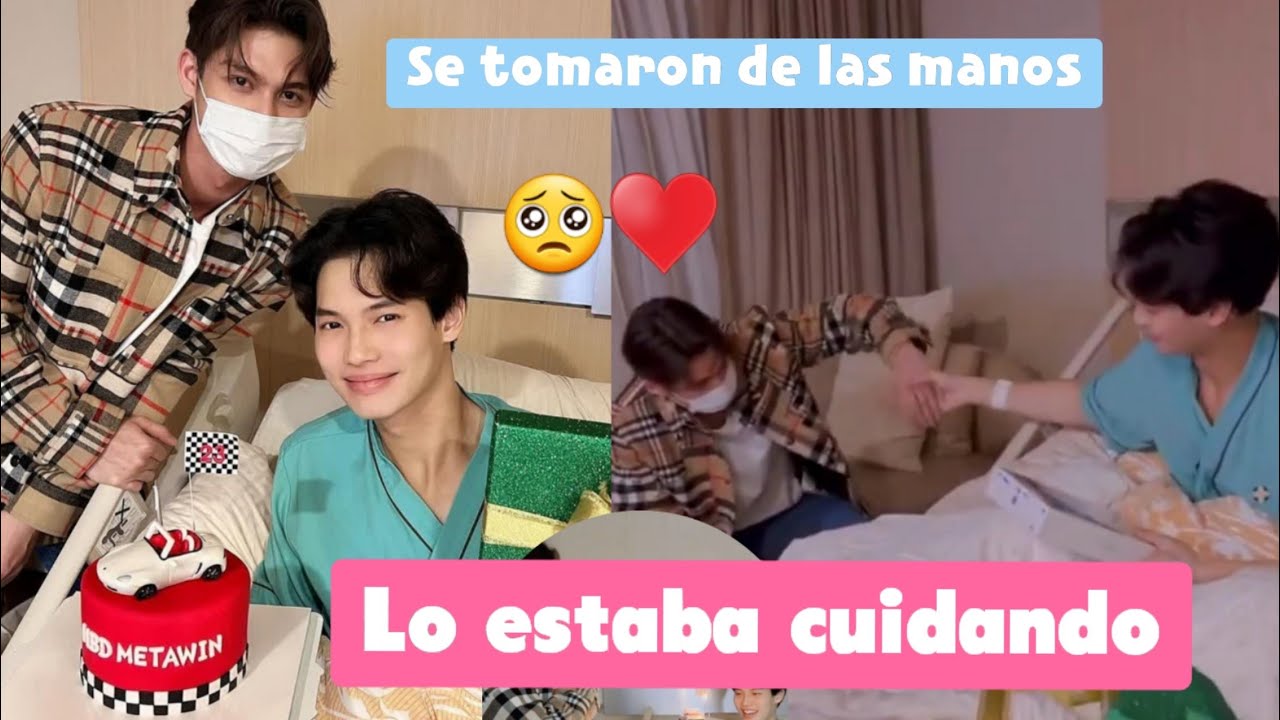 Win le lanza un BESITO a Bright mientras se toman de las manos? 😭 + Bright paso cuidando de Win 😭♥️