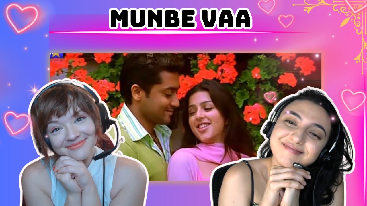 Munbe Vaa Song REACTION| Suriya| Bhoomika| Jyothika| Shreya Ghoshal| AR Rahman| Sillunu Oru Kadhal