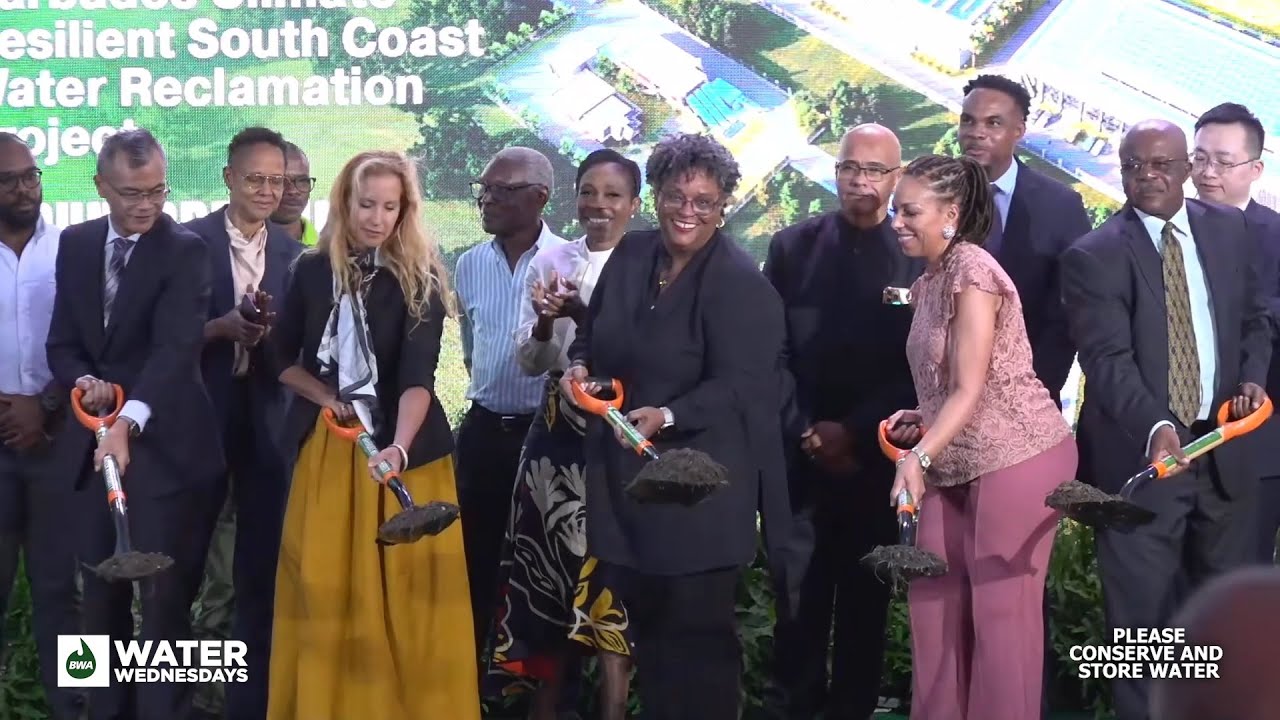 The South Coast Treatment Plant Groundbreaking Ceremony
