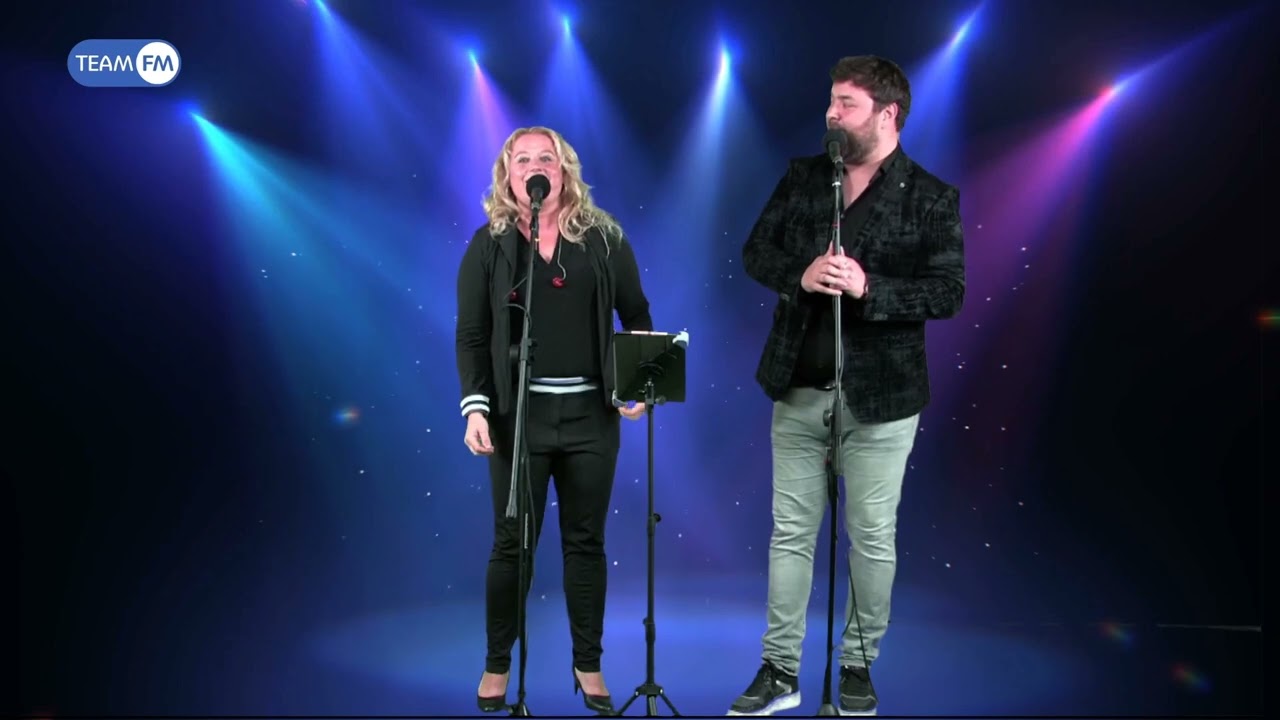 Davey van der Sluis & Tineke-Willems - Mijn gitaar ( live Roulette 3 Team FM )