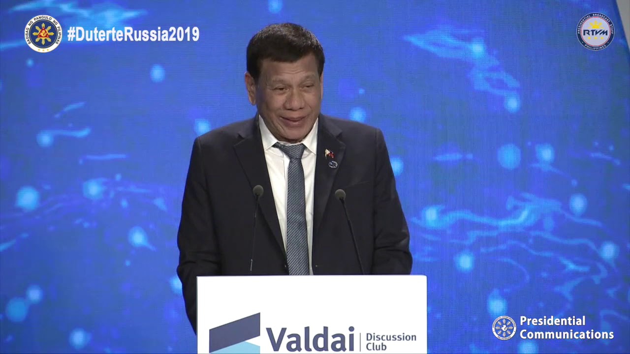 Plenary Session of the 16th Annual Meeting of the Valdai Discussion Club (Speech) 10/3/2019