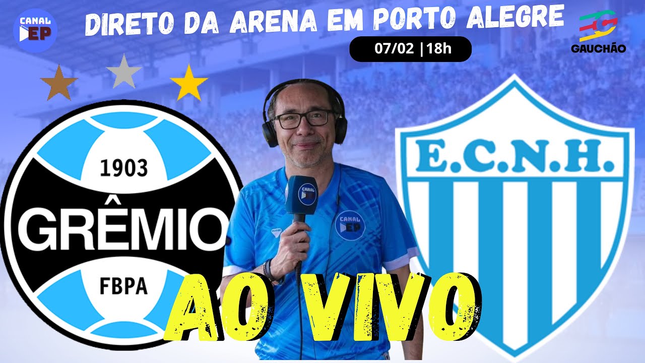 AO VIVO | GR&Ecirc;MIO X NOVO HAMBURGO | QUARTAS DE FINAL - GAUCH&Atilde;O 2026 | 07/02/2026