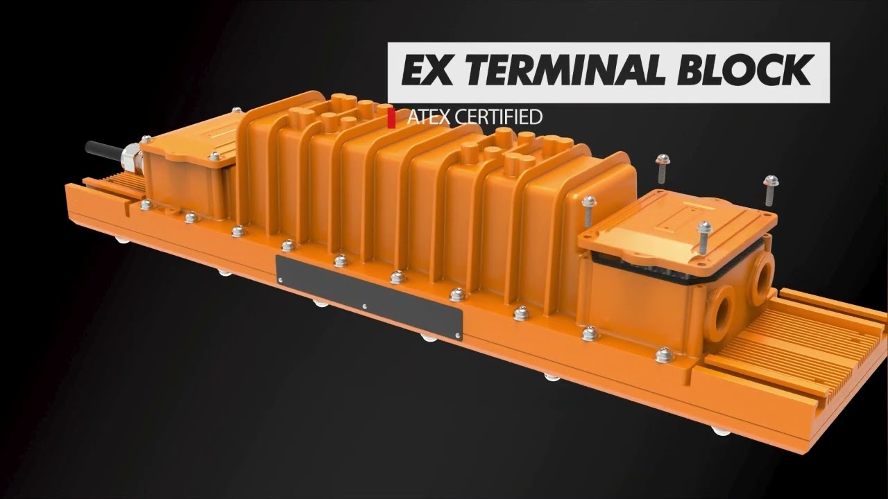 EX-Schutz Langfeldstrahler f&uuml;r Zone 1&21 und 2&22, IP66, ATEX, Typ: MARDER