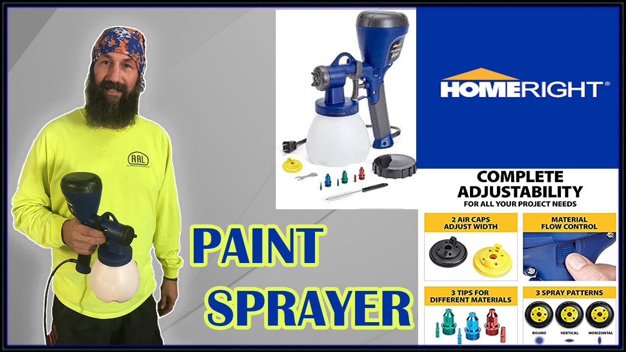 HomeRight Paint Sprayer from Amazon | Unboxing and Review
