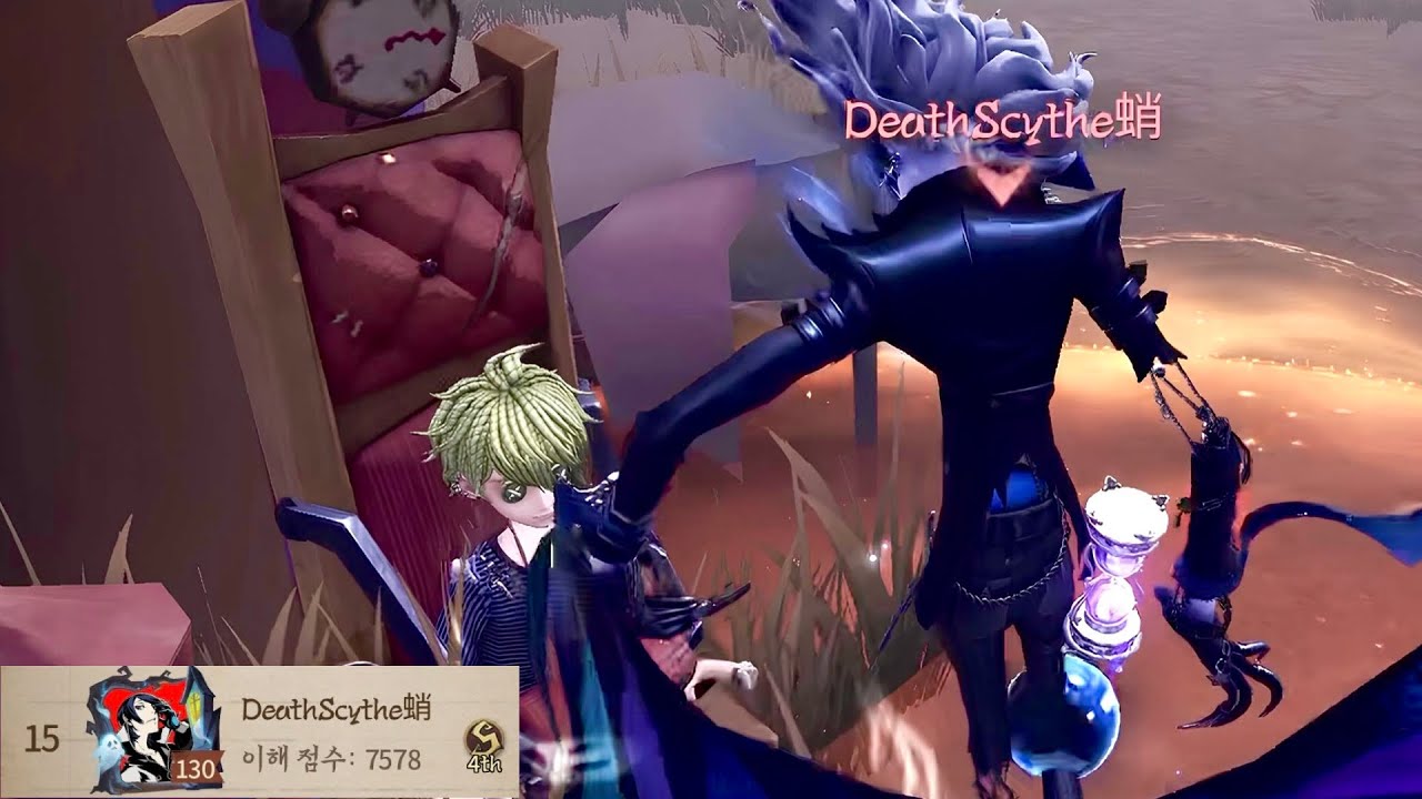 【제5인격】 훌라발루 15위 DeathScythe蛸｜성심 병원 