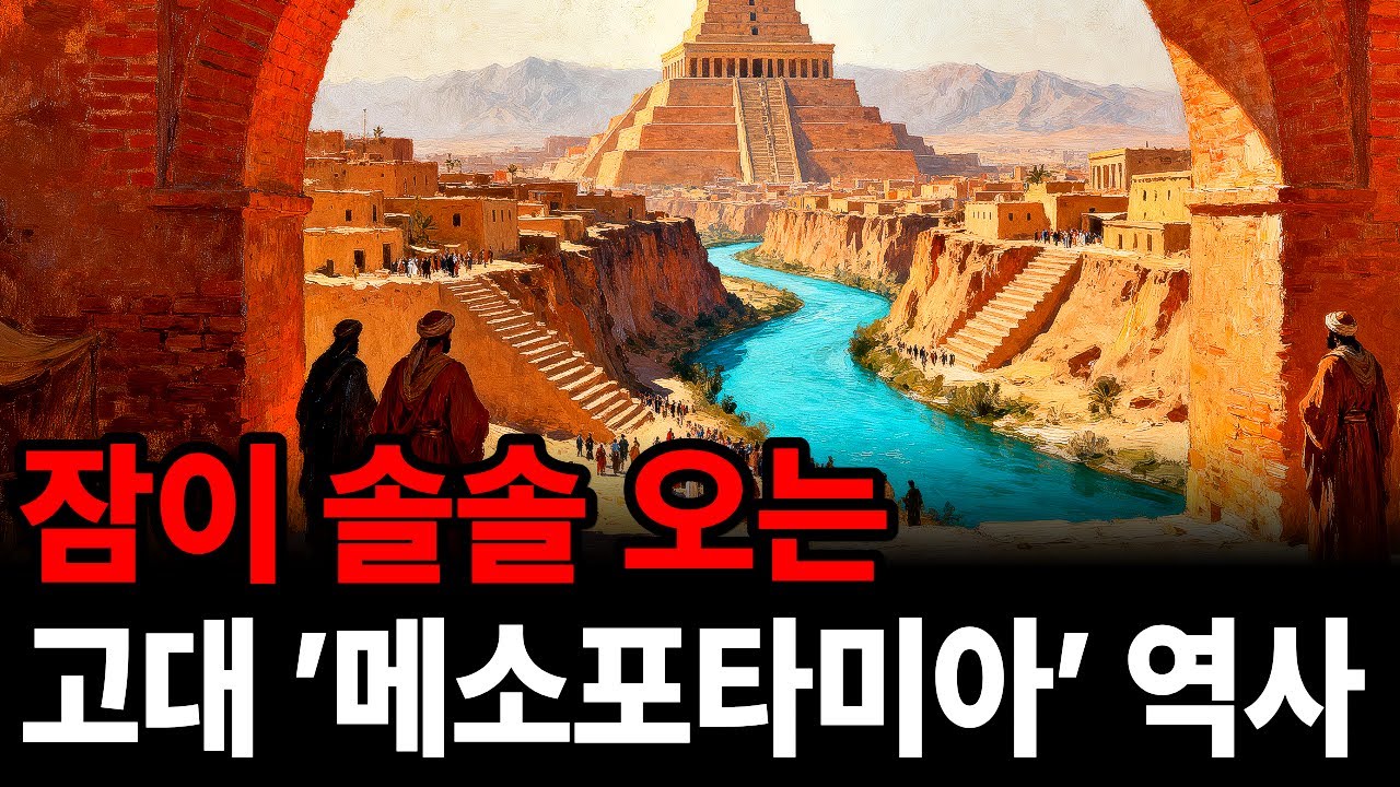 7. 🌙 틀어놓고 주무세요: 3천 년간 땅속에 묻혀있던 진실, 메소포타미아 이야기