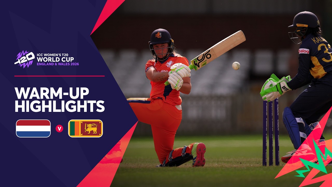 Netherlands v Sri Lanka | Warm-up Match Highlights | Women's T20WC 2026