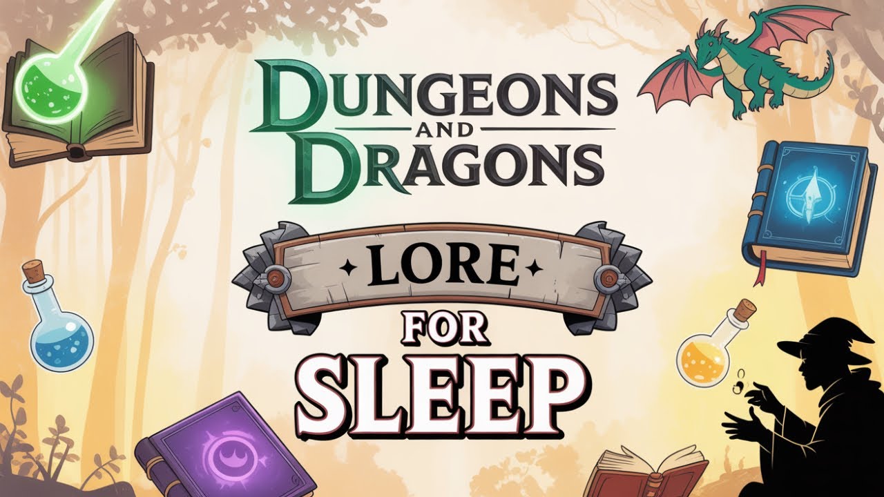 Boring D&D Lore for Sleep: Waterdeep, the City of Splendors | Gentle Storytelling & Ambient Sounds