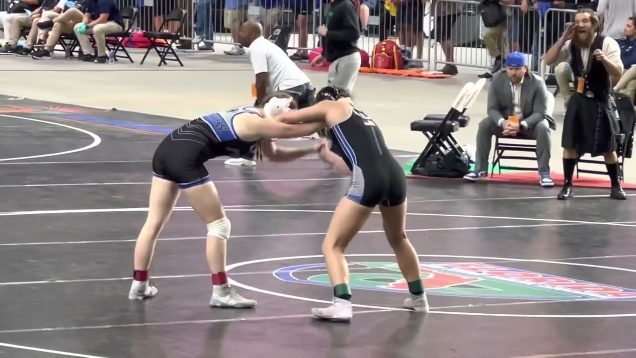 FHSAA Girls Wrestling State Final 145lbs (Kendall Bibla/Katherine Stewart)