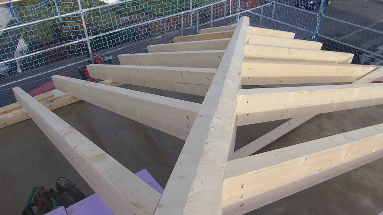 Doppelhaus als Stadtvilla Bad Nauheim 06 Richtfest