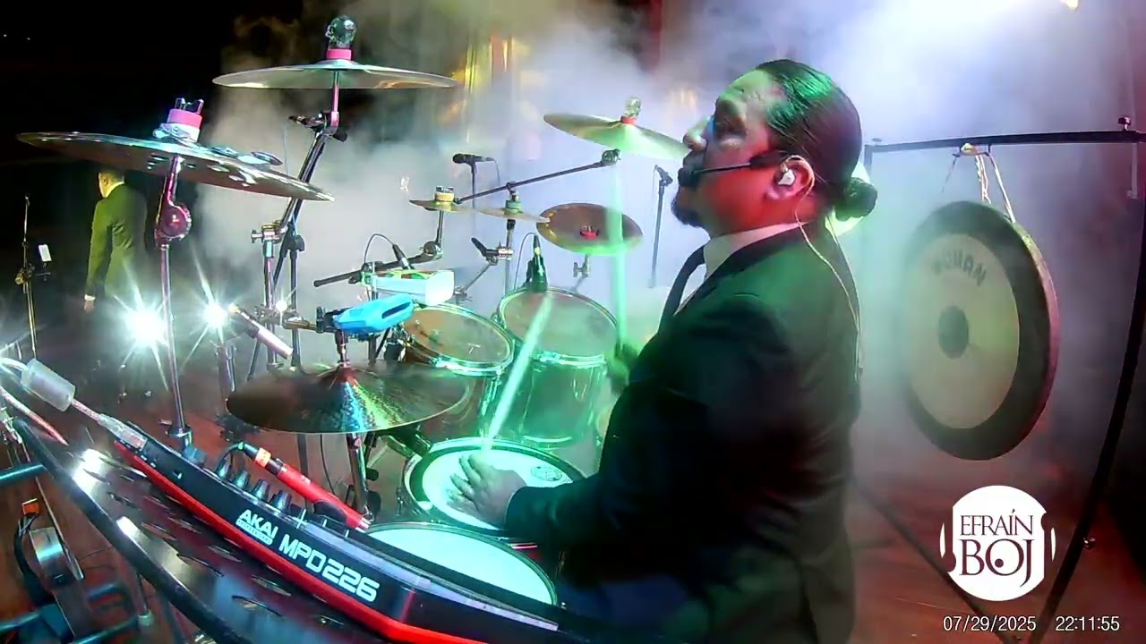 Hoy Te Confieso / Los Terrícolas / Efraín BOJ DrumCam / 130 Aniversario Teatro Municipal