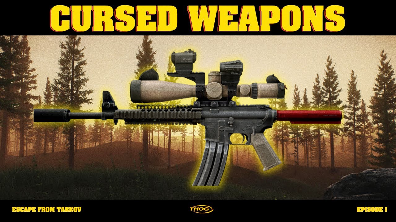 Using CURSED GUNS in Escape from Tarkov… (E1)
