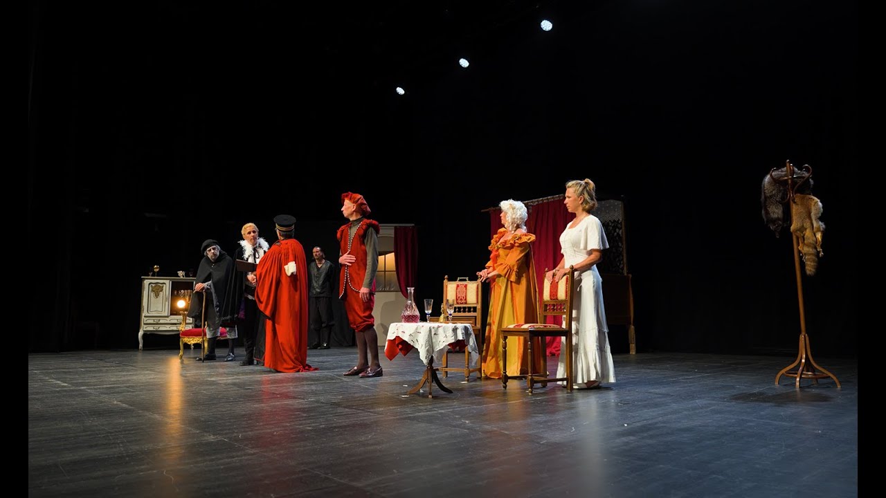 Vedrin s'anime sur les planches - Volpone