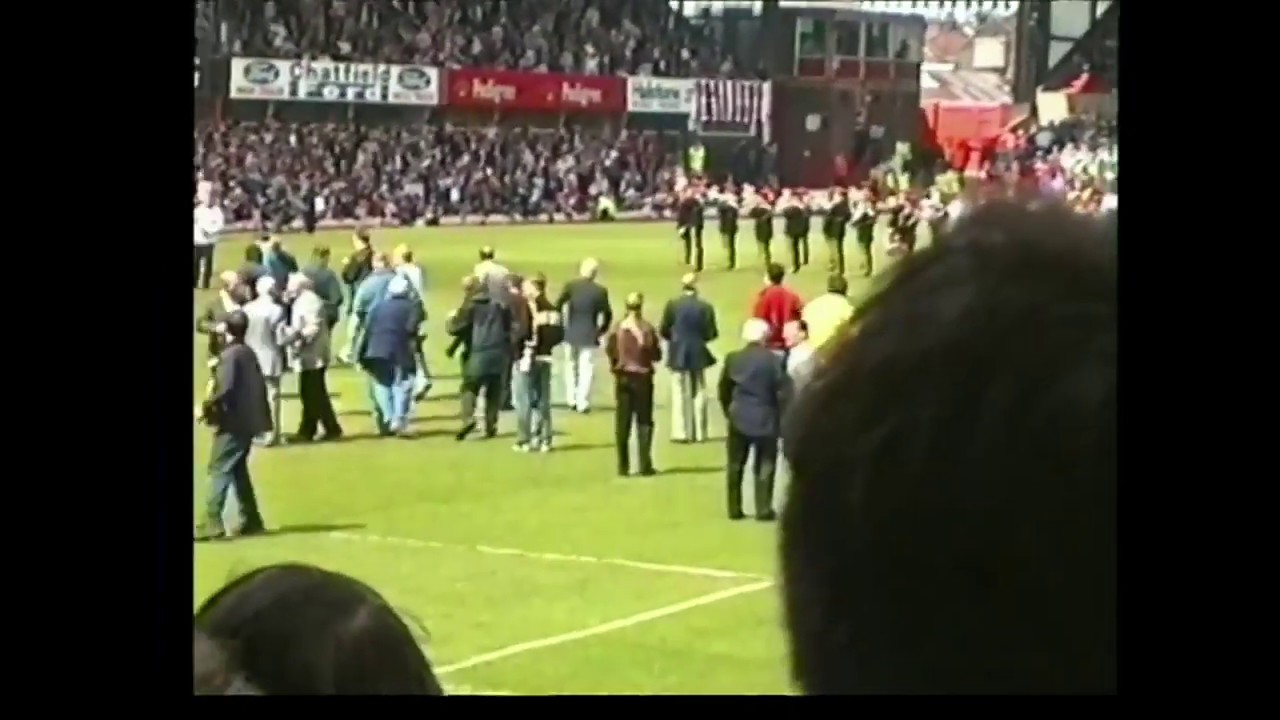 Last Stoke City game at the Victoria Ground