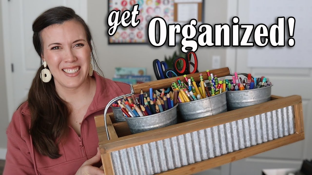 5 Homeschool Organization Ideas | Homeschool Mom of 6