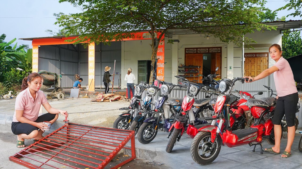 Full Video: 30 Days Repair And Restore Many Electric Motorbikes For Villagers - Mechanical Girl